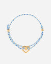 PULSERA Corazón Azul