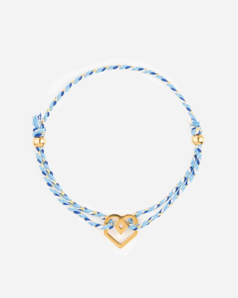 PULSERA Corazón Azul