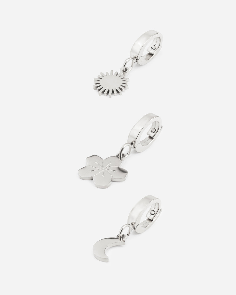 Set CHARM Naturaleza - Plata